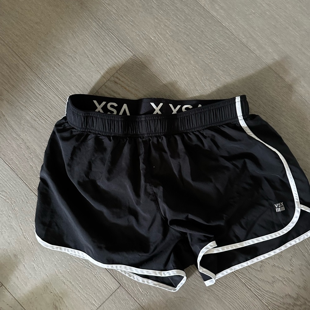 VSX Black and White Trim Athletic Shorts